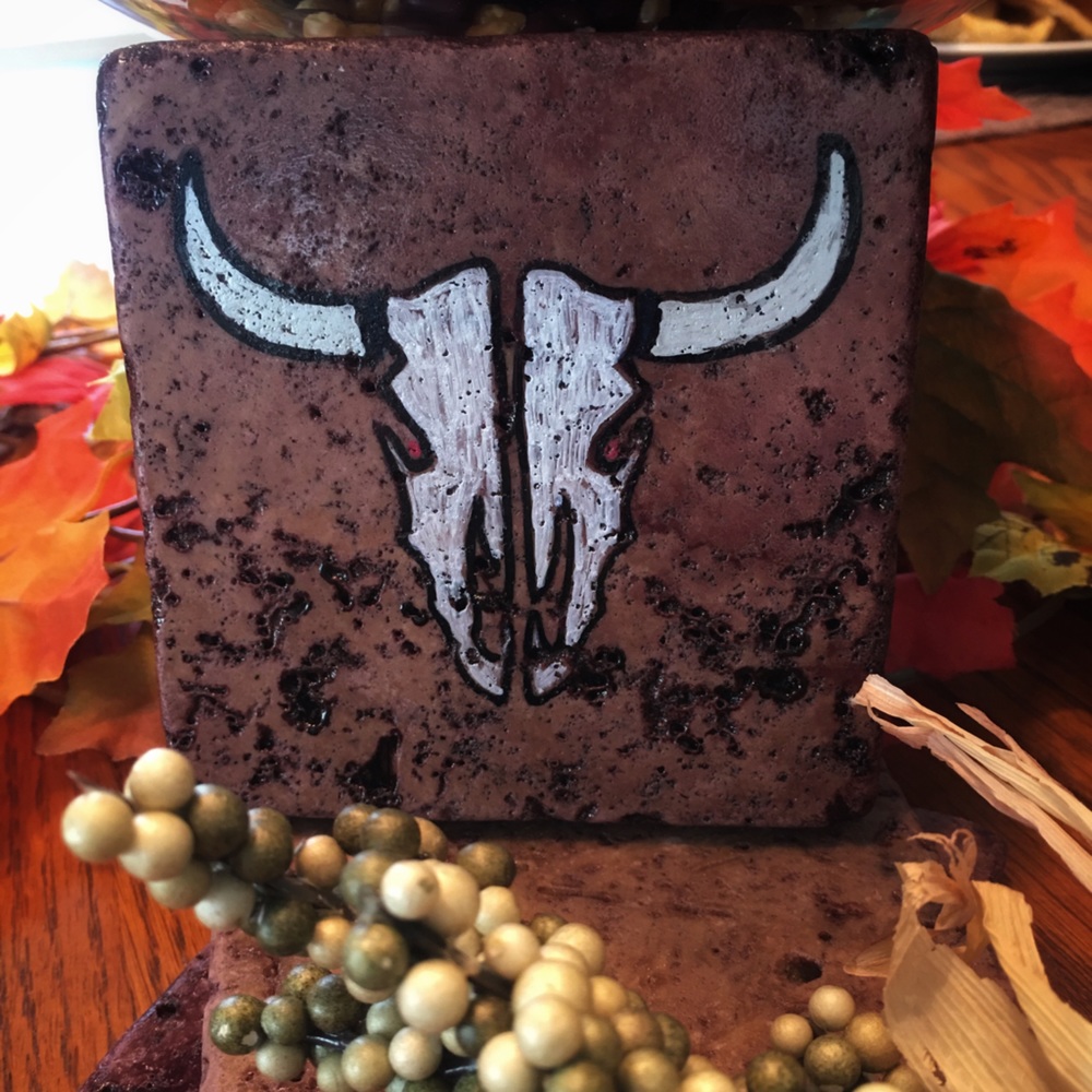 Natural stone coasters
